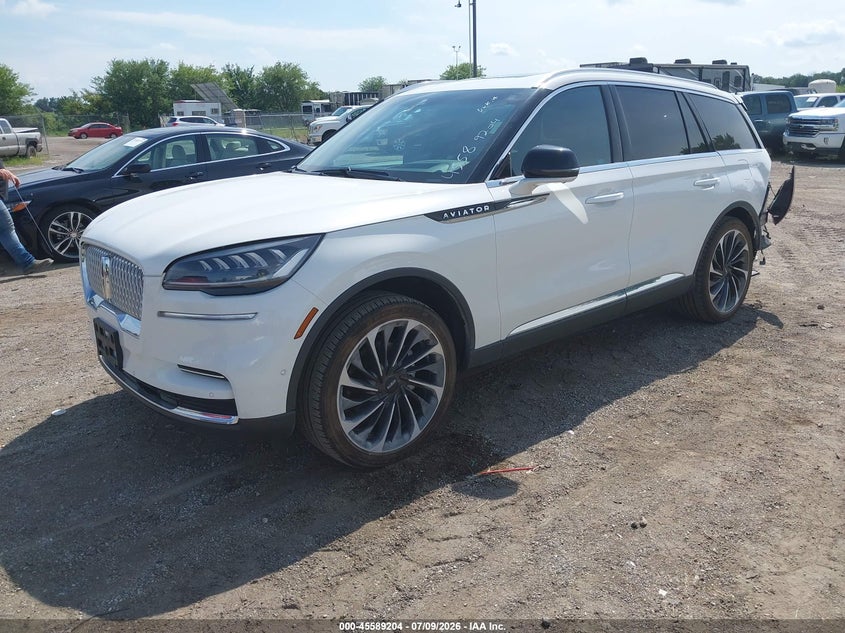 Vin: 5lm5j7xc9pgl29978, lot: 46087581, lincoln aviator reserve 20232