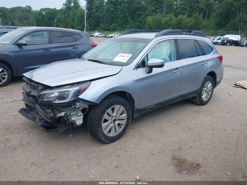 Vin: 4s4bsacc5j3225833, lot: 46087620, subaru outback 2.5i premium 20182