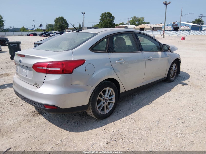 Vin: 1fadp3f2xfl270051, lot: 46087623, ford focus se 20154