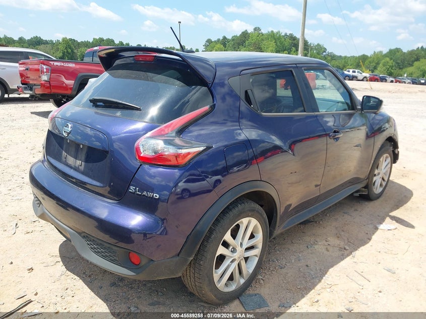 Vin: jn8af5mv8ft553190, lot: 46087635, nissan juke sl 20154