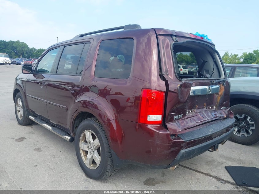 Vin: 5fnyf4h55bb001464, lot: 46087661, honda pilot ex-l 20113