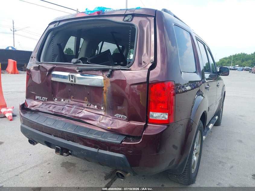 Vin: 5fnyf4h55bb001464, lot: 46087661, honda pilot ex-l 20114