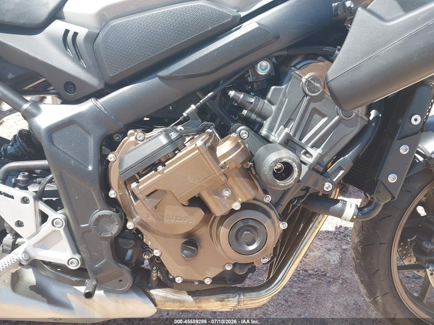 2024 Honda Cb650 R VIN: MLHRH1652R5000832 Lot: 45589286