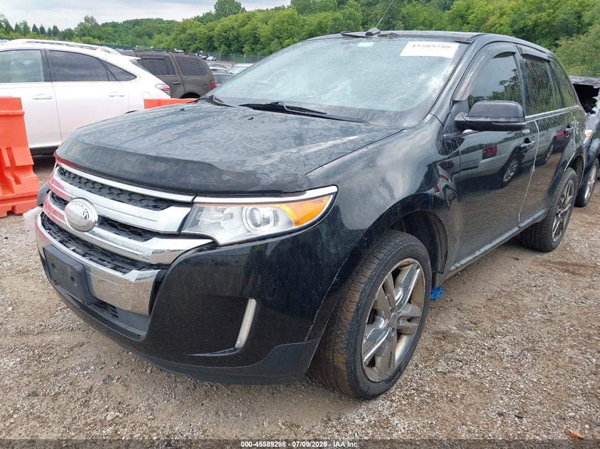 Vin: 2fmdk4kc2cba57180, lot: 46087664, ford edge limited 20122