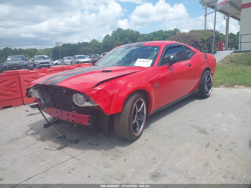 Vin: 2c3cdybt2dh673207, lot: 46087665, dodge challenger r/t 20132