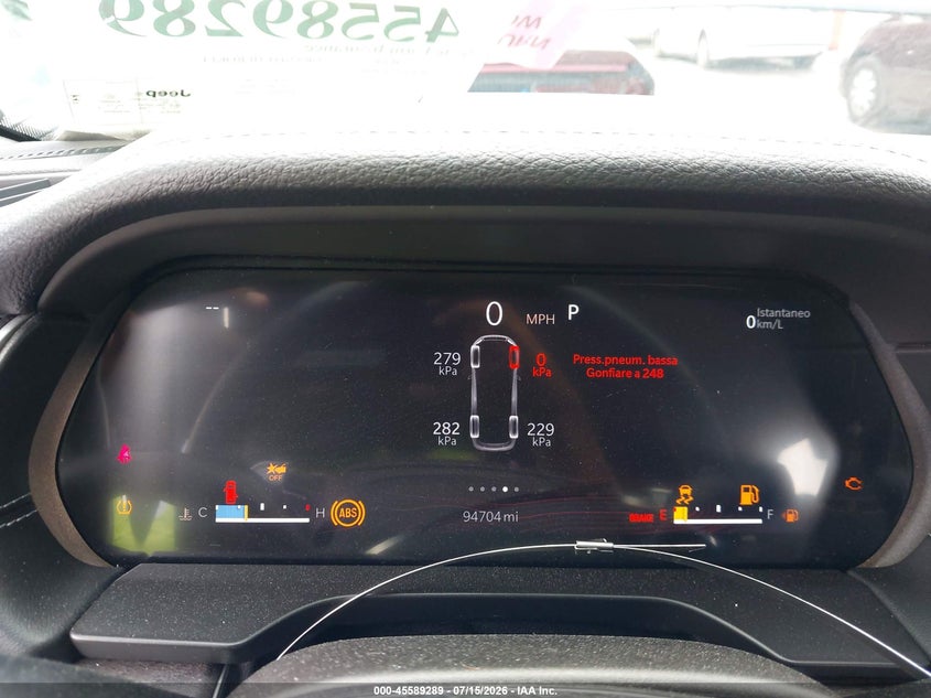 2022 JEEP GRAND CHEROKEE L auction photo 7