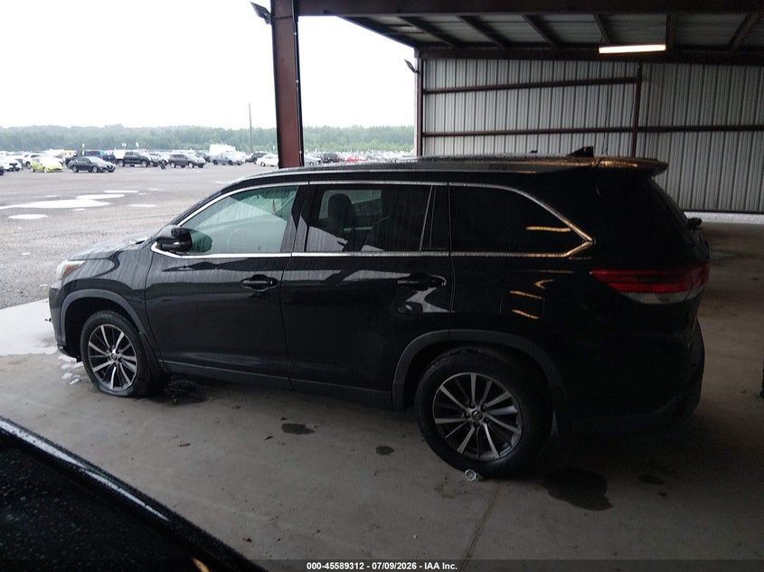 TOYOTA HIGHLANDER 2019 VIN 5TDJZRFH5KS613632