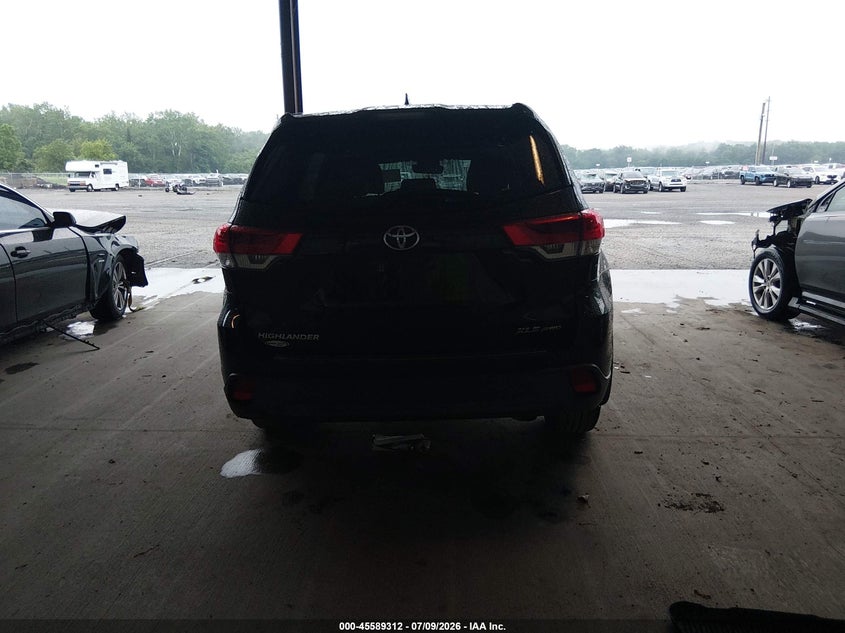 TOYOTA HIGHLANDER 2019 VIN 5TDJZRFH5KS613632