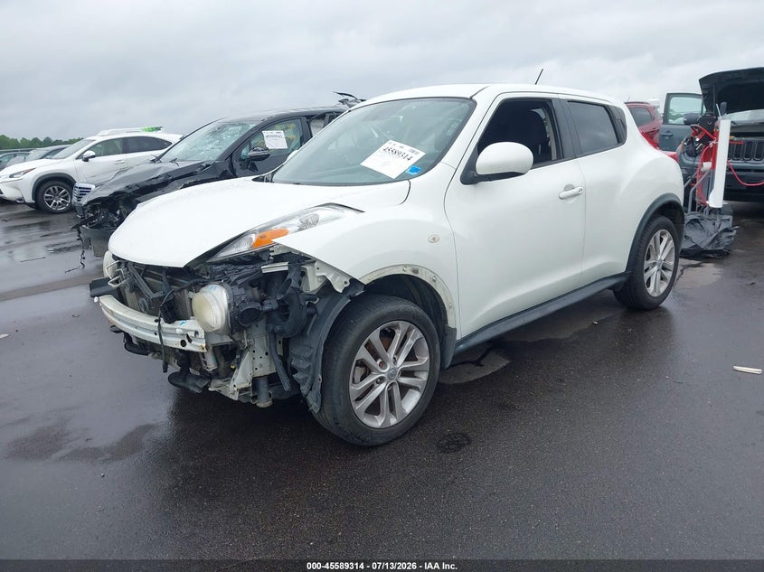 Vin: jn8af5mr0dt202998, lot: 46087691, nissan juke sv 20132