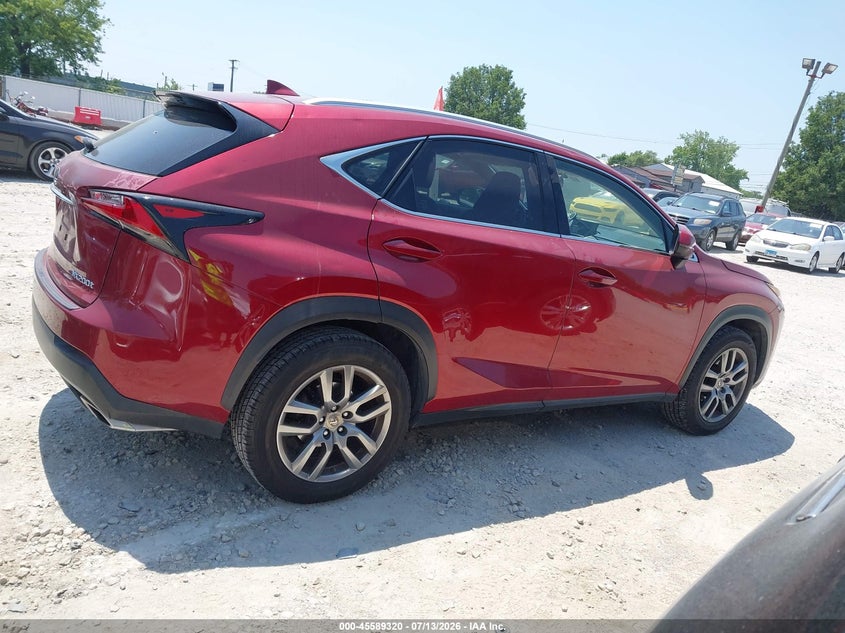 2015 Lexus Nx 200T VIN: JTJBARBZ8F2002207 Lot: 45589320