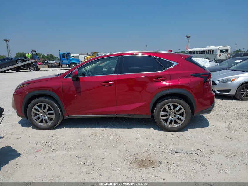 2015 Lexus Nx 200T VIN: JTJBARBZ8F2002207 Lot: 45589320