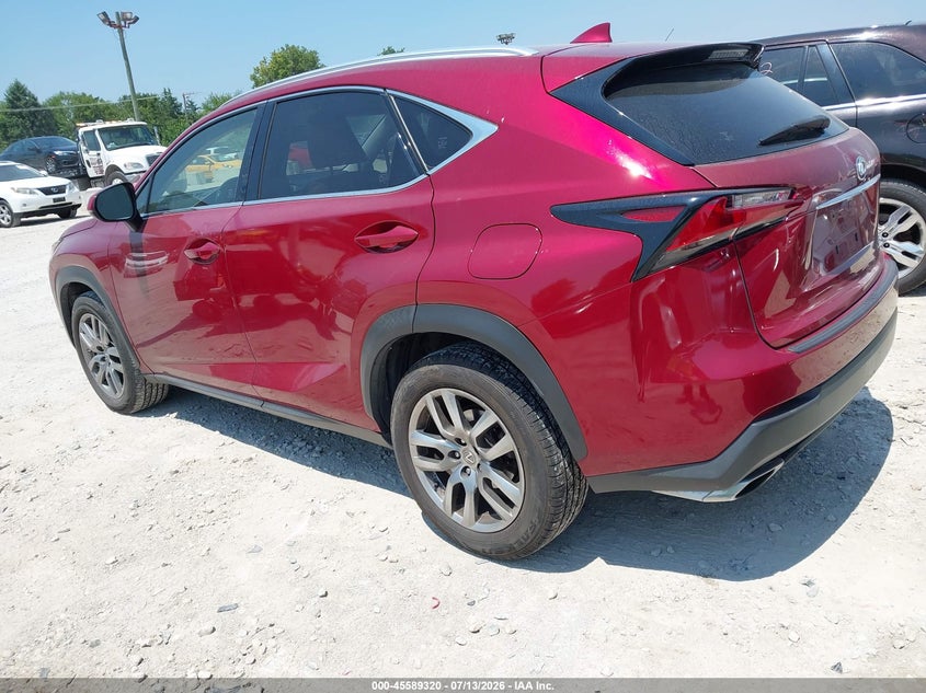 Vin: jtjbarbz8f2002207, lot: 46087698, lexus nx 200t 20153