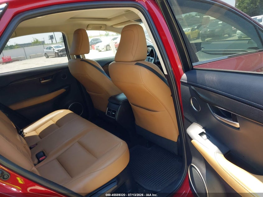2015 Lexus Nx 200T VIN: JTJBARBZ8F2002207 Lot: 45589320
