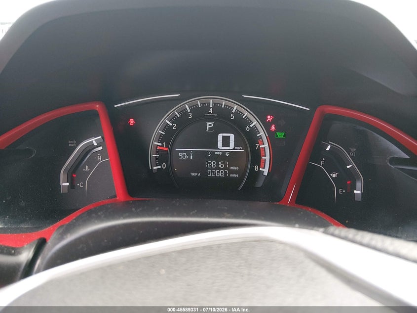 2017 HONDA CIVIC COUPE 2.0L I-4 DOHC, VVT, 158HP