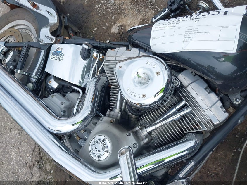 2005 Harley-Davidson Fxst VIN: 1HD1BHY145Y096846 Lot: 45589351