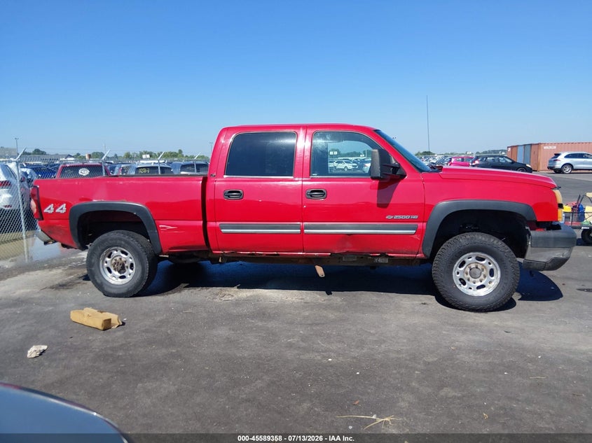 2006 Chevrolet Silverado 2500Hd Lt2 VIN: 1GCHK23U86F185234 Lot: 45589358