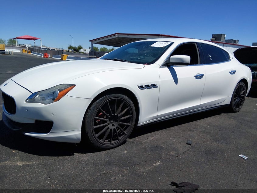 2016 MASERATI QUATTROPORTE auction photo 2