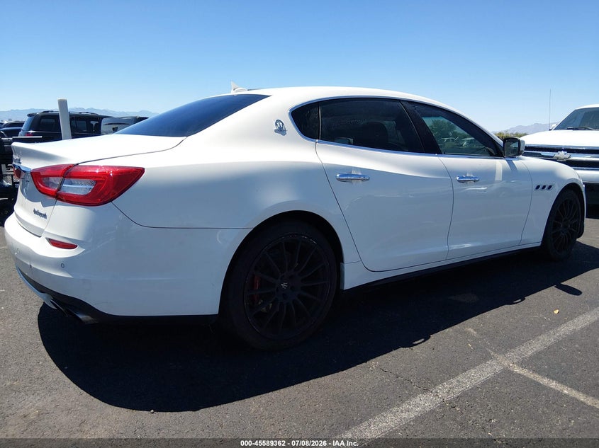 2016 MASERATI QUATTROPORTE auction photo 4