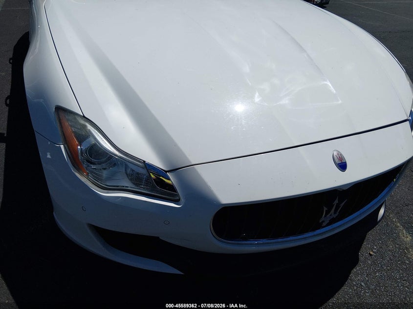 2016 MASERATI QUATTROPORTE auction photo 6