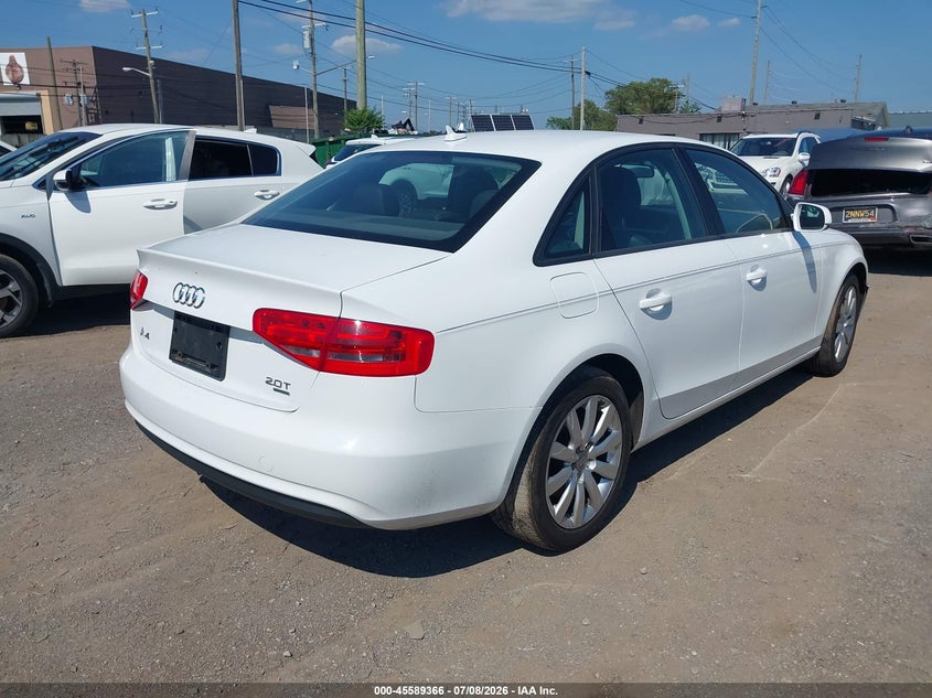 Vin: waubfafl6dn042564, lot: 46087743, audi a4 2.0t premium 20134