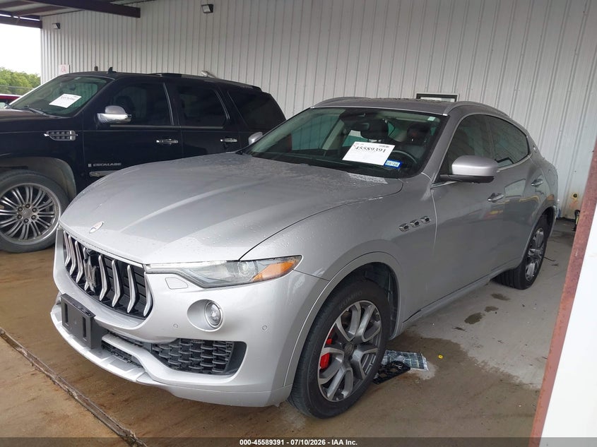 2017 Maserati Levante, Ходовая, IAAI, VIN ZN661XUL7HX233301 — фото 2
