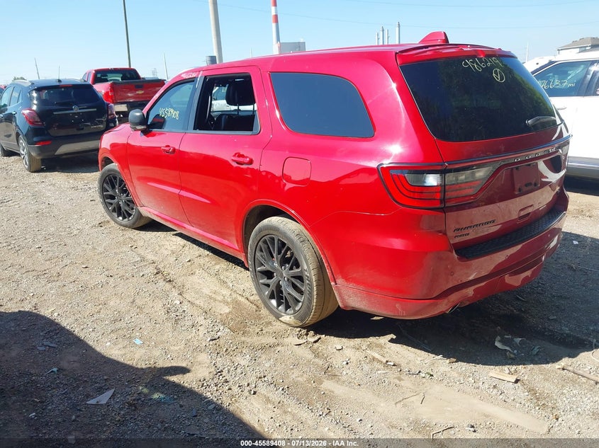 Vin: 1c4sdjctxgc486219, lot: 46087785, dodge durango r/t 20163
