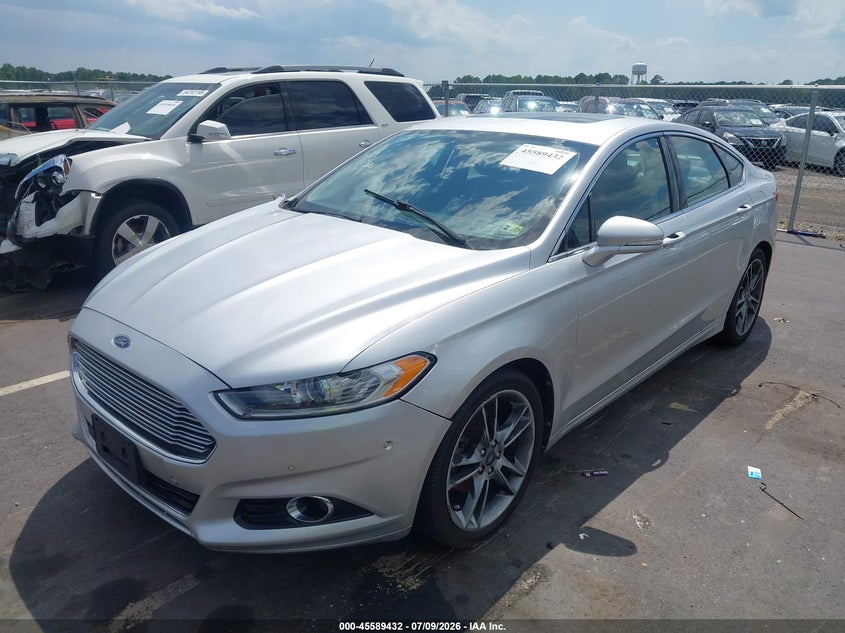 2014 Ford Fusion, Правый перёд, IAAI, VIN 3FA6P0K91ER125913 — фото 2