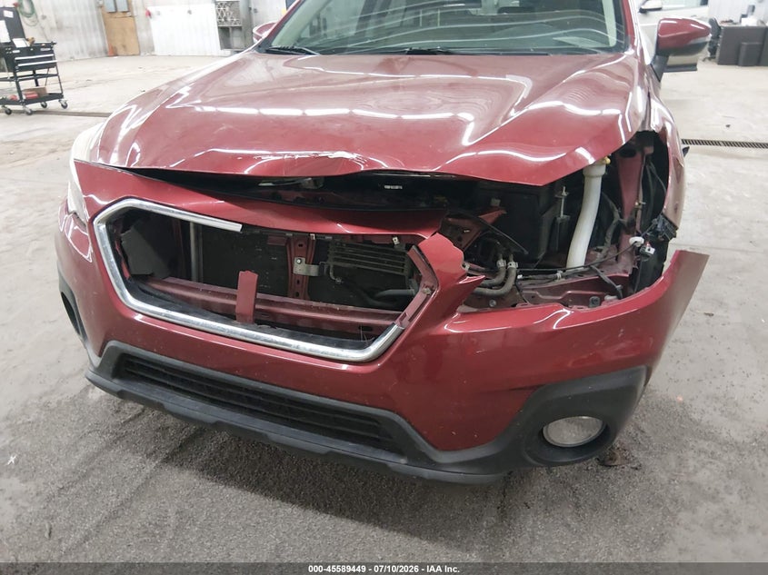 2018 Subaru Outback 2.5I Limited VIN: 4S4BSANC8J3392250 Lot: 45589449