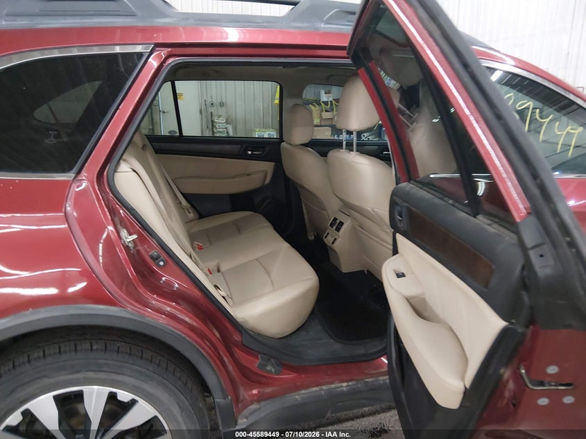 2018 Subaru Outback 2.5I Limited VIN: 4S4BSANC8J3392250 Lot: 45589449