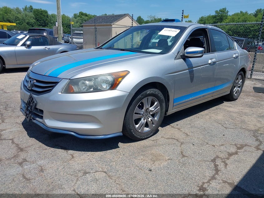 2012 Honda Accord, Rear, IAAI, VIN 1HGCP2F69CA076655 — photo 2