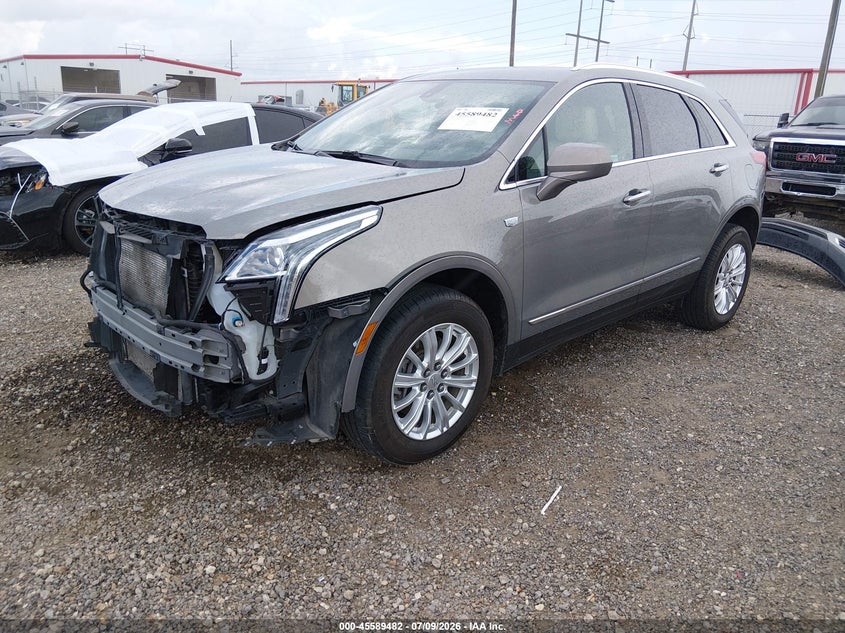 2019 Cadillac XT5, Удар спереду, IAAI, VIN 1GYKNARS4KZ111258 — фото 2