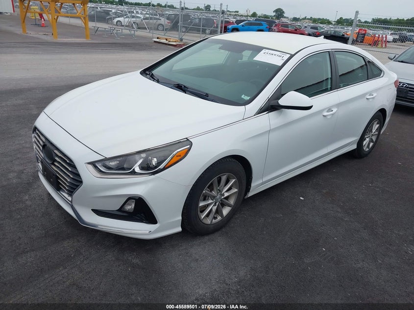 2018 Hyundai Sonata, Звичайний знос, IAAI, VIN 5NPE24AA2JH682981 — фото 2