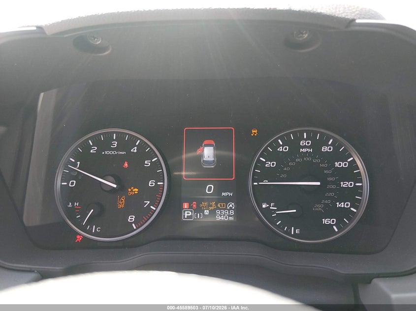 SUBARU CROSSTREK 2026 VIN 4S4GUHD63T3791087