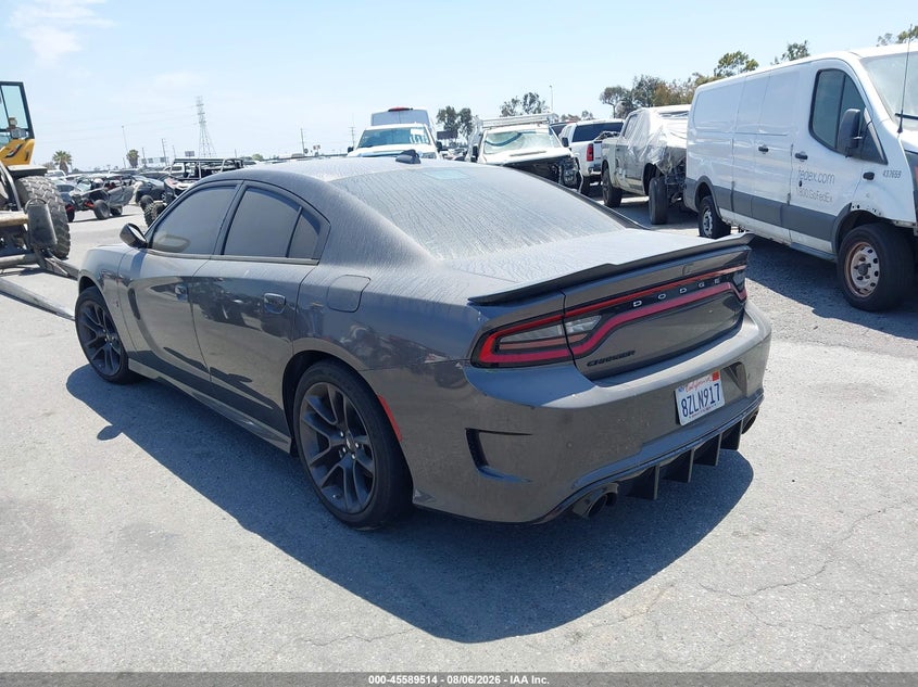 Vin: 2c3cdxgj6lh237427, lot: 46087891, dodge charger scat pack rwd 20203