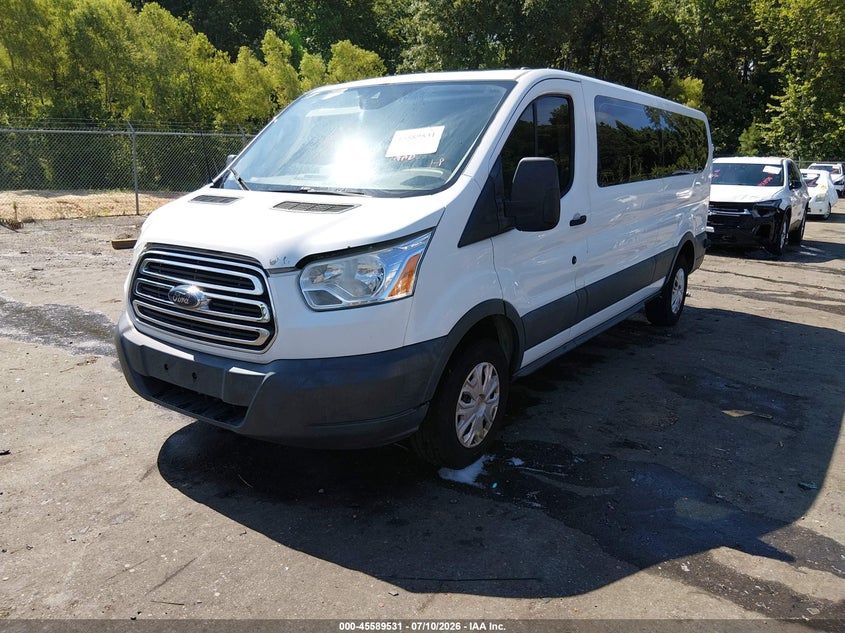 Vin: 1fbzx2zm3hka56314, lot: 46087908, ford transit-350 xl/xlt 20172