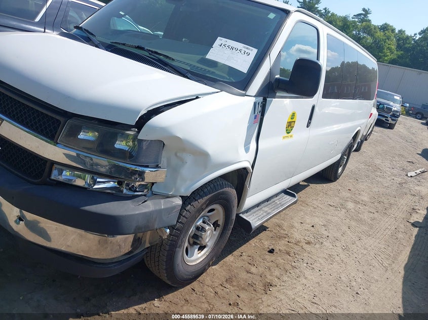 Vin: 1gazgpfg5k1273747, lot: 46087916, chevrolet express 3500 lt 20192