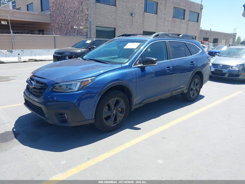 Vin: 4s4btgld0m3185559, lot: 46087921, subaru outback onyx edition xt 20212