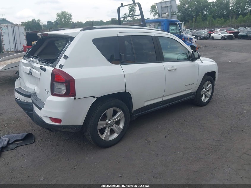 Vin: 1c4njdbbxed749123, lot: 46087925, jeep compass sport 20144