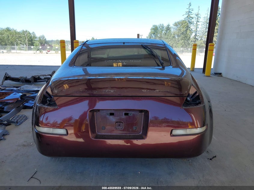 2003 Nissan 350Z VIN: JN1AZ34E03T010969 Lot: 45589559