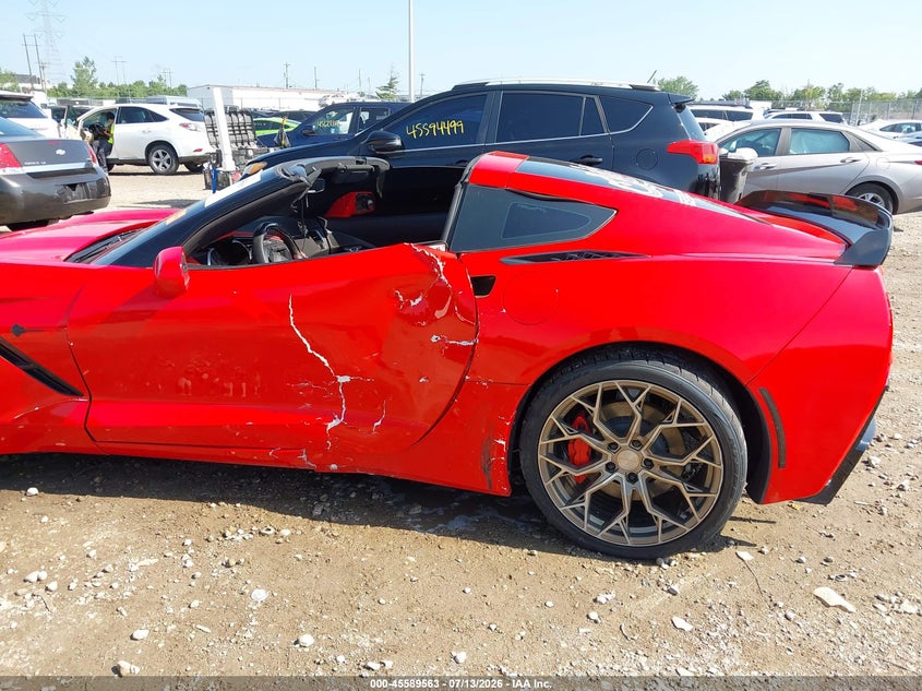 2019 Chevrolet Corvette Stingray VIN: 1G1YD2D70K5115674 Lot: 45589563