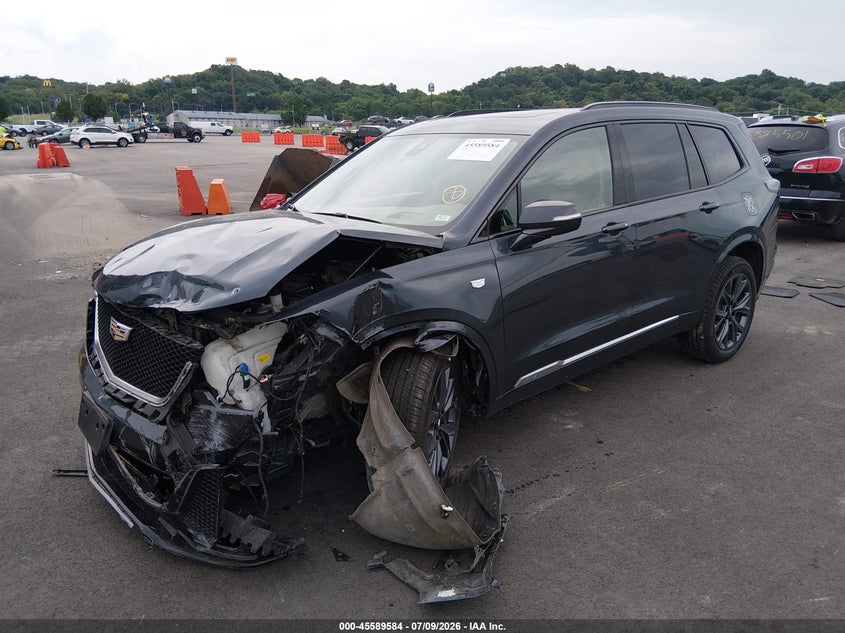 Vin: 1gykphrs7lz201878, lot: 46087962, cadillac xt6 awd sport 20202