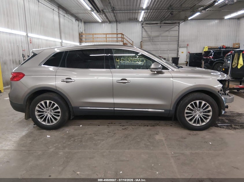 2017 Lincoln Mkx Select VIN: 2LMPJ8KR9HBL14925 Lot: 45589587