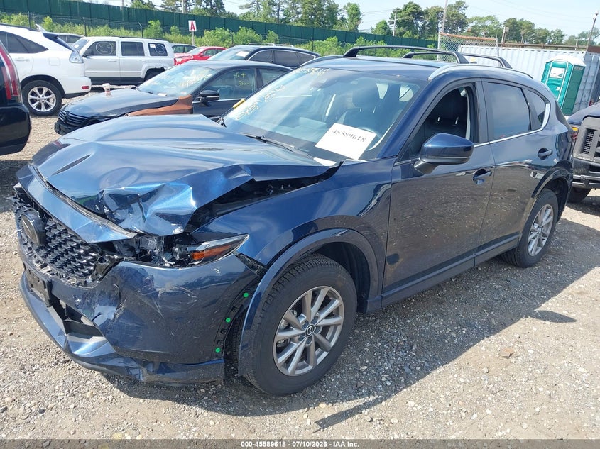 2025 Mazda CX-5, Front End, IAAI, VIN JM3KFBBL2S0555391 — photo 2