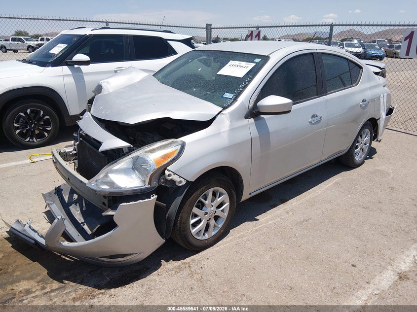 Vin: 3n1cn7ap6jl821131, lot: 46088018, nissan versa 1.6 sv 20182