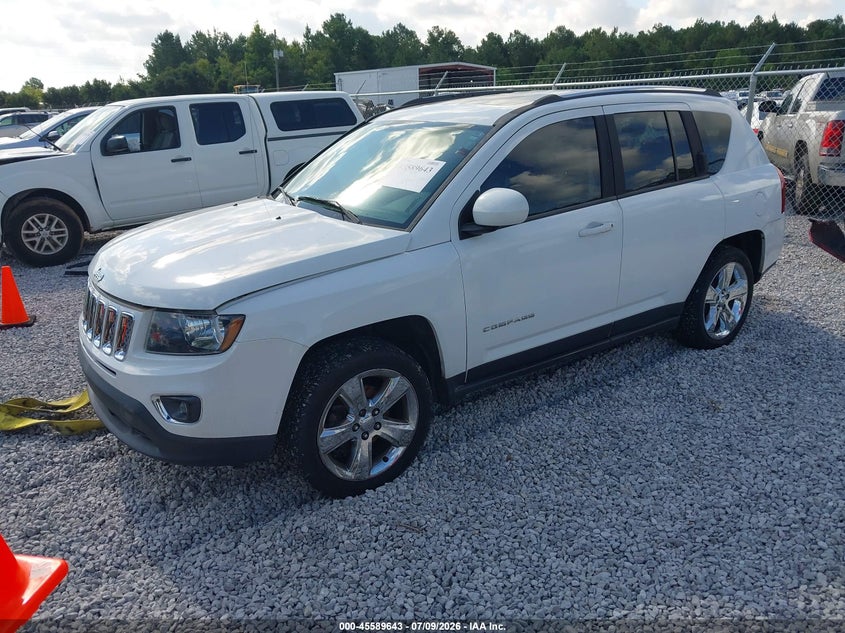 Vin: 1c4njcea6fd209802, lot: 46088020, jeep compass high altitude edition 20152