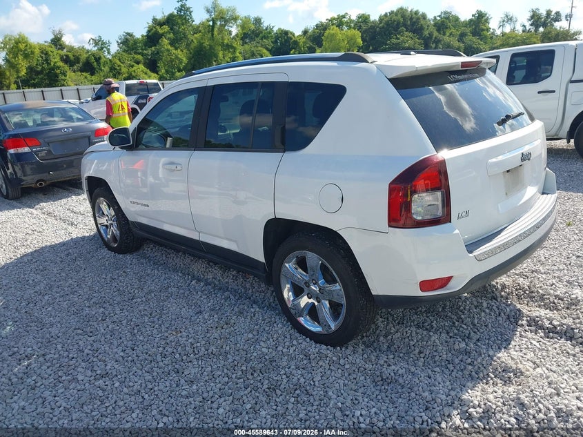 Vin: 1c4njcea6fd209802, lot: 46088020, jeep compass high altitude edition 20153