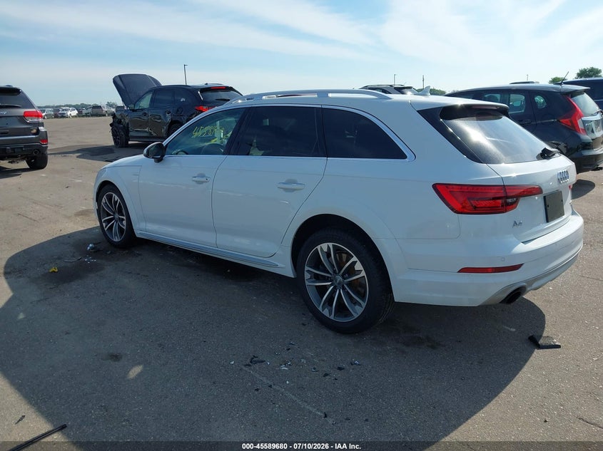 Vin: wa18naf45ha073319, lot: 46088057, audi allroad premium plus 20173