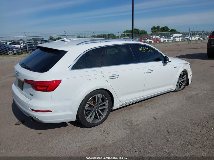 Vin: wa18naf45ha073319, lot: 46088057, audi allroad premium plus 20174