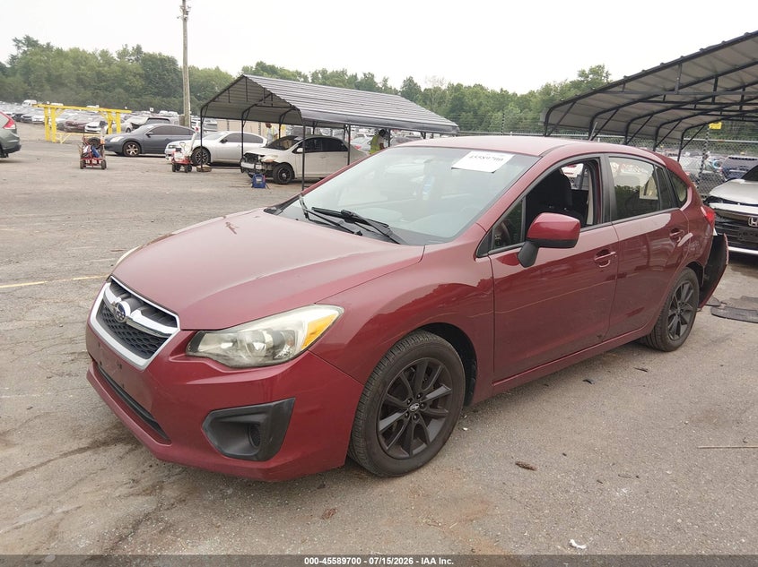 Vin: jf1gpac62e8260155, lot: 46088077, subaru impreza 2.0i premium 20142