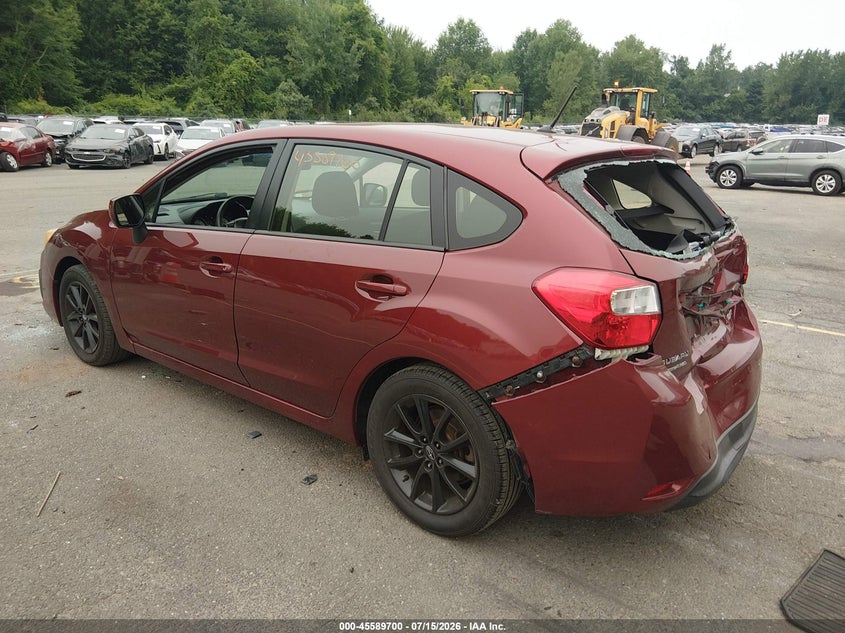 Vin: jf1gpac62e8260155, lot: 46088077, subaru impreza 2.0i premium 20143